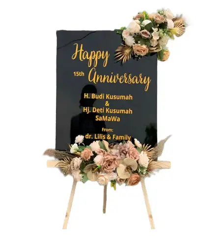 Papan Bunga Akrilik Jurangmangu Timur