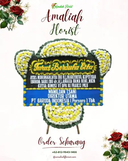 Papan Bunga Duka Jurangmangu Timur